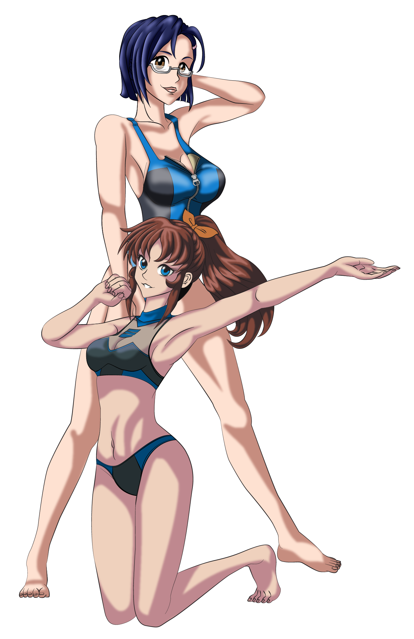Mikage and Kaoru
