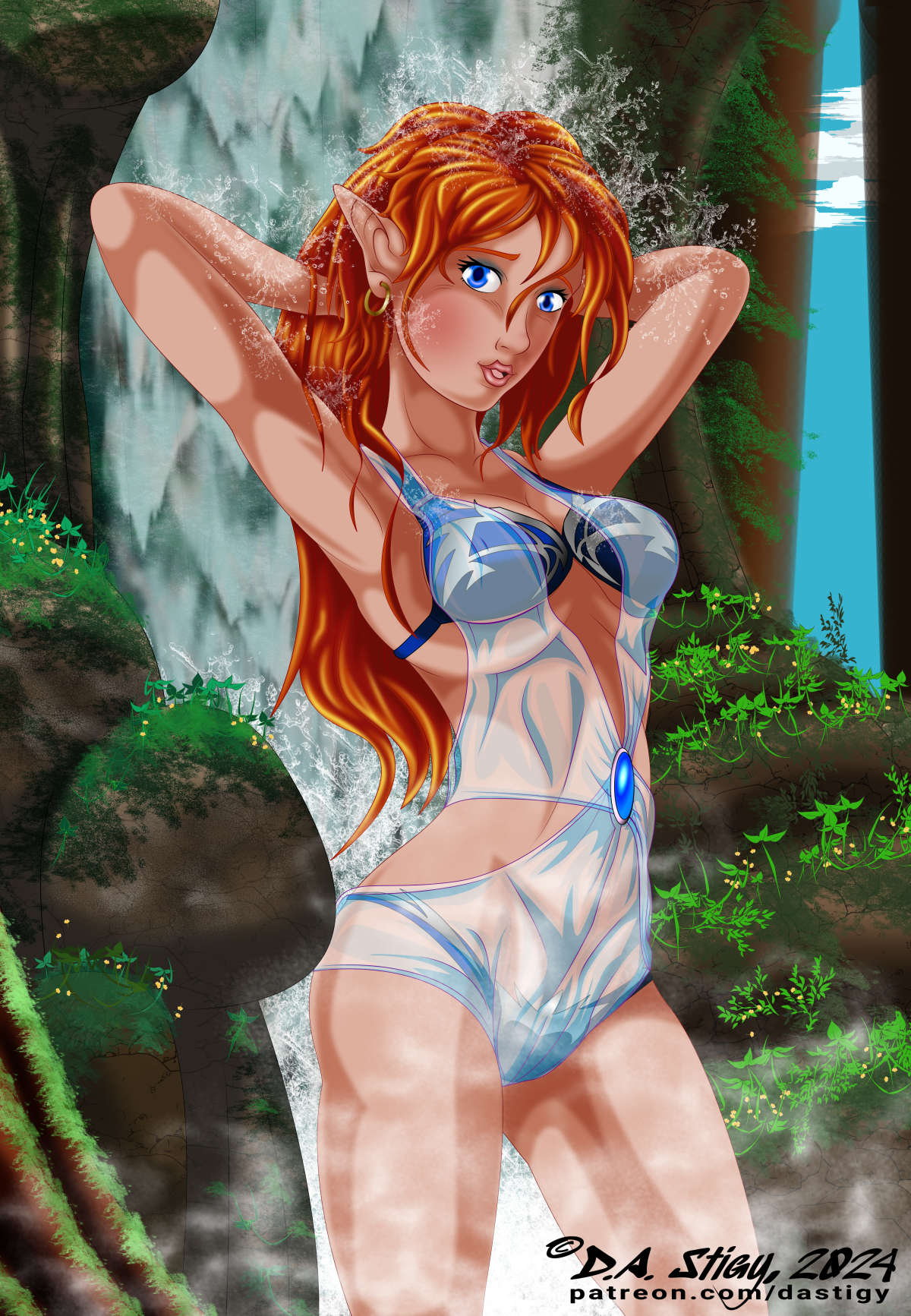 Flame is an original character belonging to Mz. Stigy. She enjoys long walks in the woods and finding hidden waterfalls.