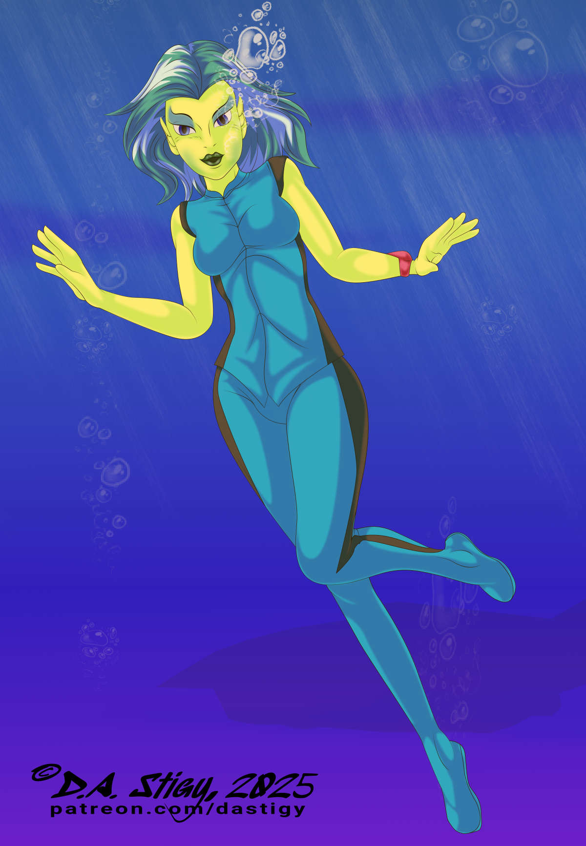 Octavia of the Tigersharks.