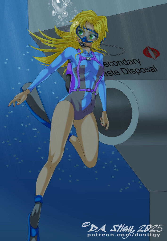 Unaware of her teammates difficulties, Covergirl spots a way in.