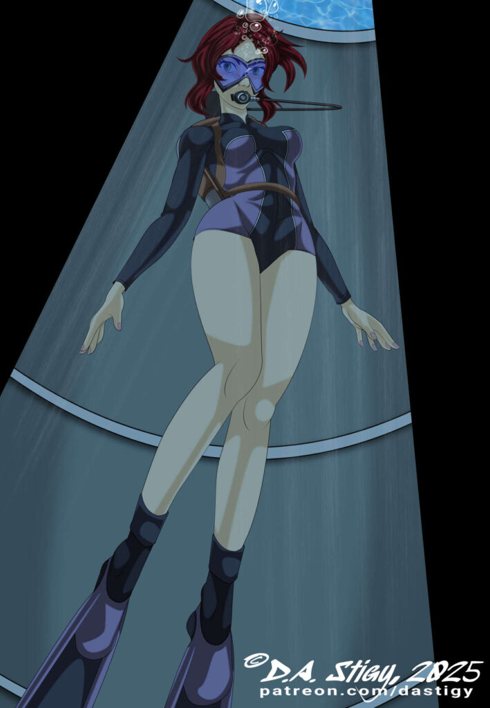 Jyn Erso, infiltrating a secure facility. No one ever checks the pipes…