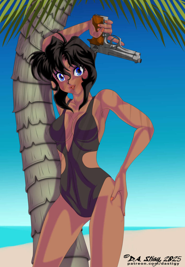 Legionnaire-requested character Rally Vincent of Gun Smith Cats!