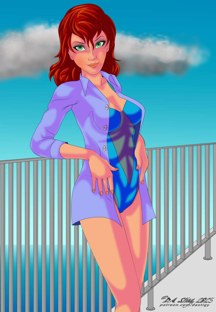 Legionnaire-requested character Charley from Biker Mice Form Mars.