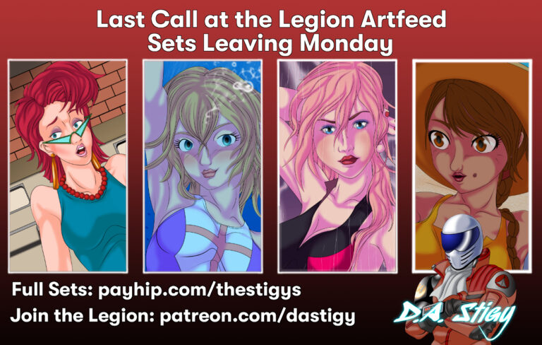 LEAVING the Legion Art Feed Next Monday!