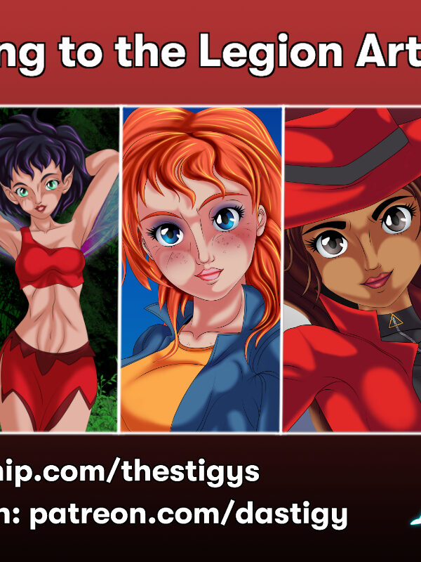 Coming to the Legion Art Feed in August!