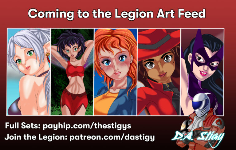 Coming to the Legion Art Feed in August!